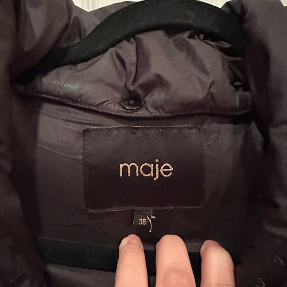 EUC maje down jacket womens - Picture 3 of 6